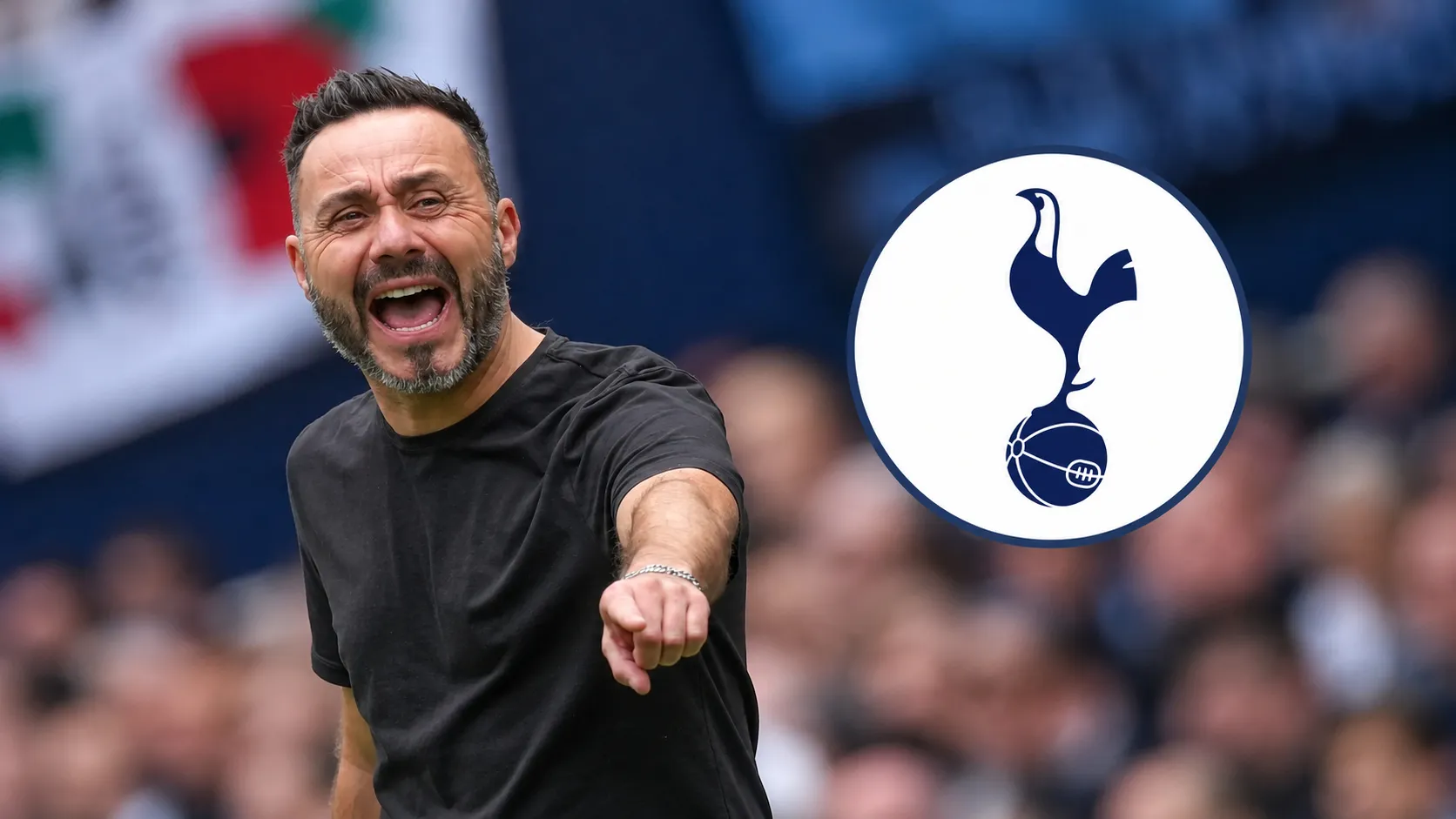R$ 2,1 bilhões e nenhuma vitória: Tottenham decide futuro de De Zerbi