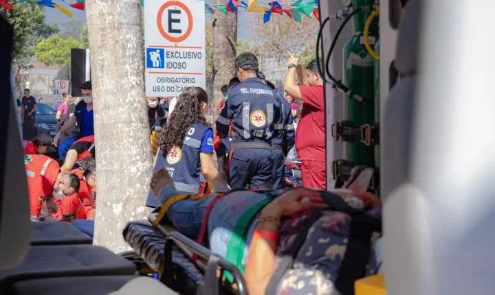 Acidentes com motocicletas ampliam demanda por atendimentos do SAMU