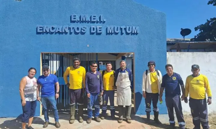 Bomba é substituída e abastecimento avança para normalização em escolas de Nova Mutum