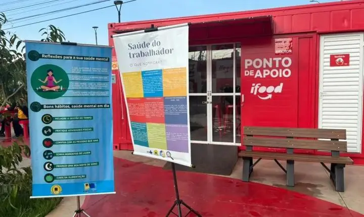 Cerest leva atendimento de saúde até entregadores de aplicativo em Porto Velho