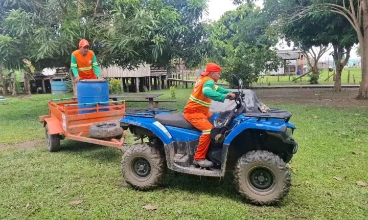 Comunidades ribeirinhas discutem novo modelo de coleta de lixo em Porto Velho