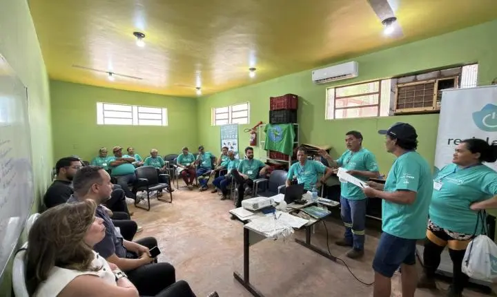 Cooperativa de Catadores em PVH inaugura espaço para resíduos eletrônicos