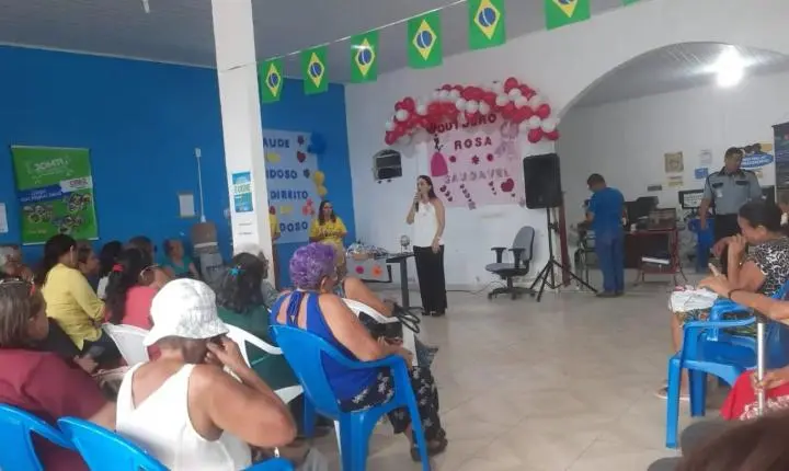 Cras Paulo Freire promove palestra sobre saúde da pessoa idosa