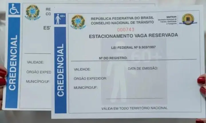 Credencial de estacionamento para idosos pode ser solicitada pelo PVH+