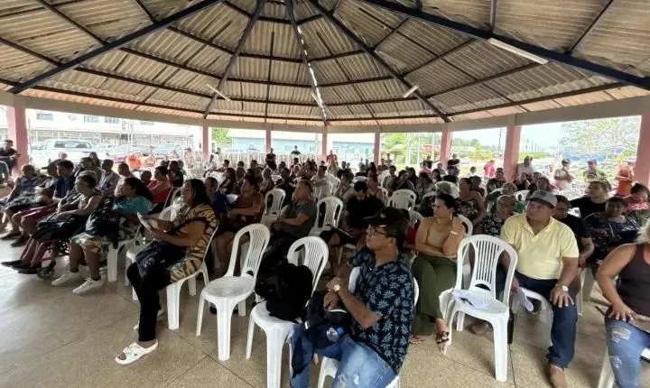 Mais de 190 moradores participam do início da regularização fundiária no núcleo Tomé de Souza