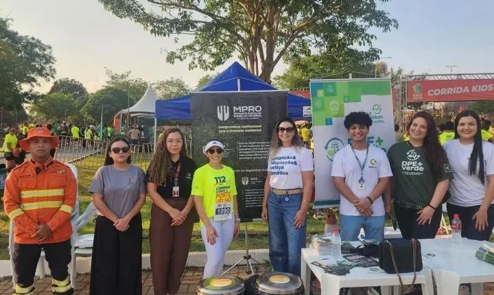 MPRO participa de ação de educação ambiental durante corrida em Porto Velho