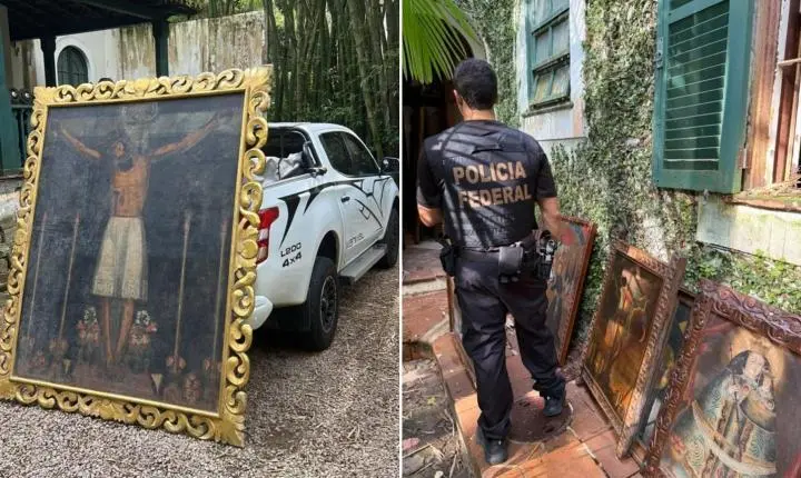 Obra de arte peruana é trazida para o Rio sem autorização e mobiliza PF.