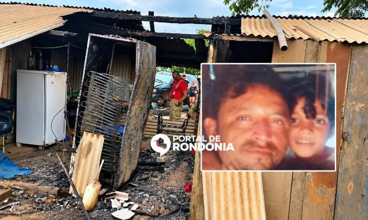 Pai e filha morrem queimados dentro de casa após queda de raio em Porto Velho