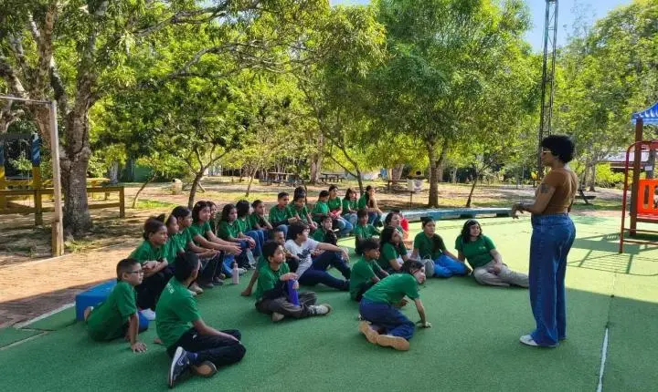 Passeios educativos no Parque Natural aproximam estudantes da natureza em PVH