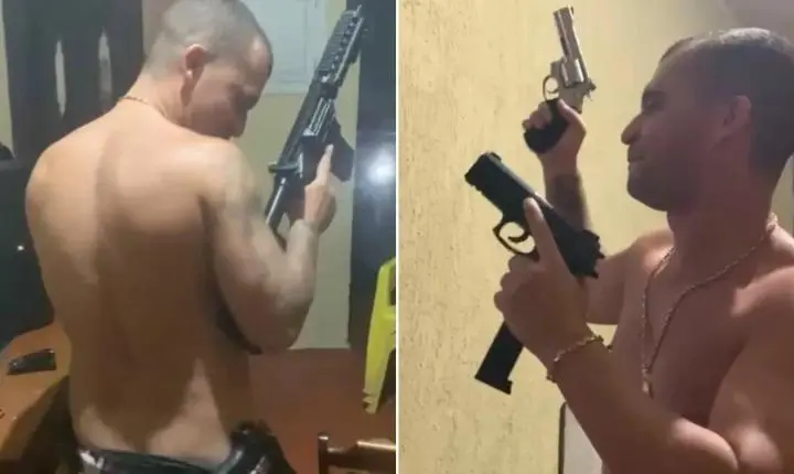 PM morto no Rio foi filmado dançando funk com fuzil e gritando 