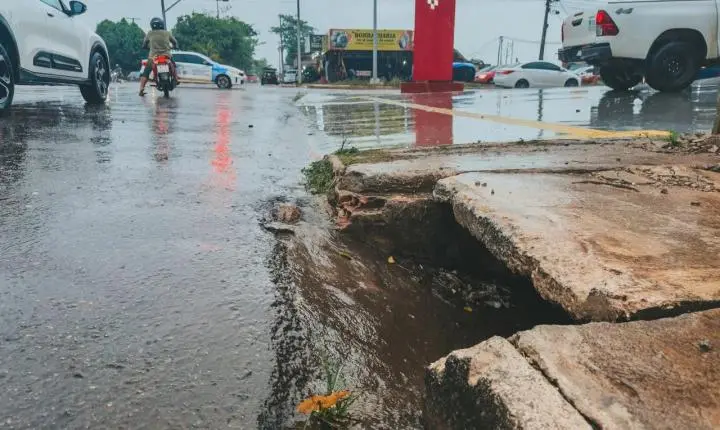 Pontos críticos de Porto Velho apresentam melhor escoamento da água após serviços de drenagem