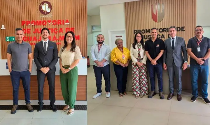 Procurador-Geral de Justiça realiza visitas institucionais em Nova Mamoré e Guajará-Mirim
