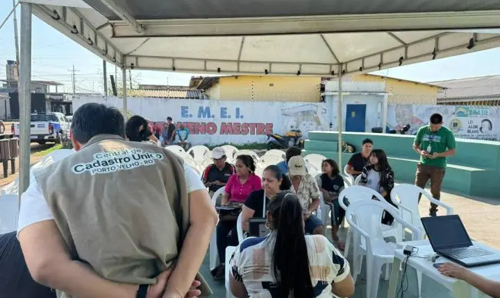 Projeto CadÚnico no seu Bairro leva atendimento à população do Jardim Santana