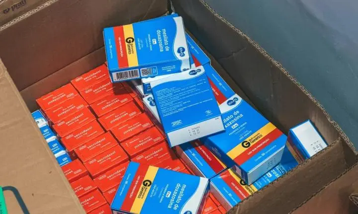 Rede municipal de saúde recebe medicamentos para diferentes tratamentos