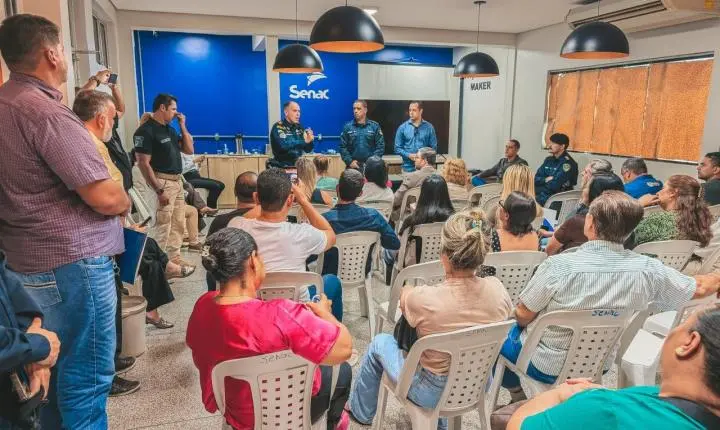 Reunião fortalece estratégias de segurança nas áreas comerciais de Porto Velho