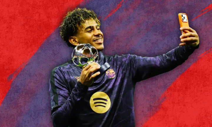 Yamal dá duas assistências, mas fica fora da seleção da rodada da Champions League