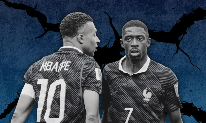 Por que a relação de Mbappé e Dembélé mudou?