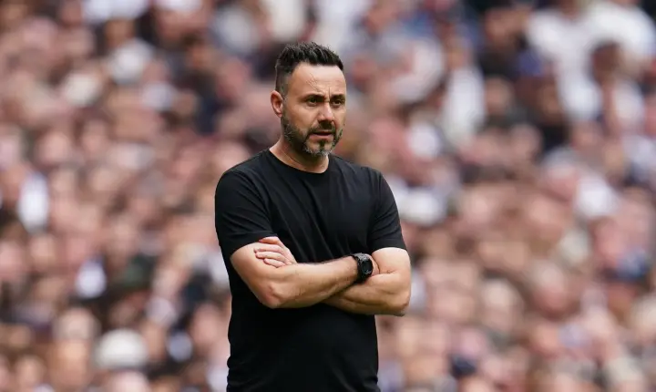 De Zerbi: ‘Não podemos dizer que tudo está ruim no Tottenham’