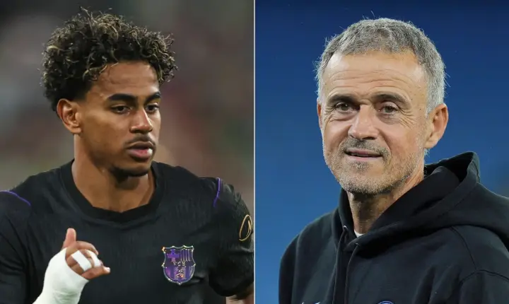 ‘É fácil, muito fácil’, diz Luis Enrique sobre como parar Lamine Yamal em PSG x Barcelona